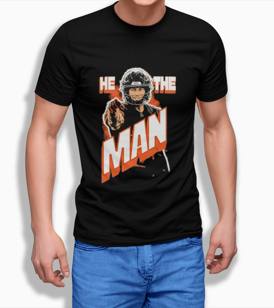 Caleb Williams He The Man Chicago Bears Fan T-Shirt