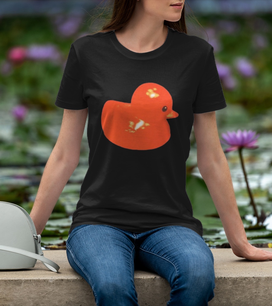 Malcolm Todd Store Bright Orange Duck T-Shirt