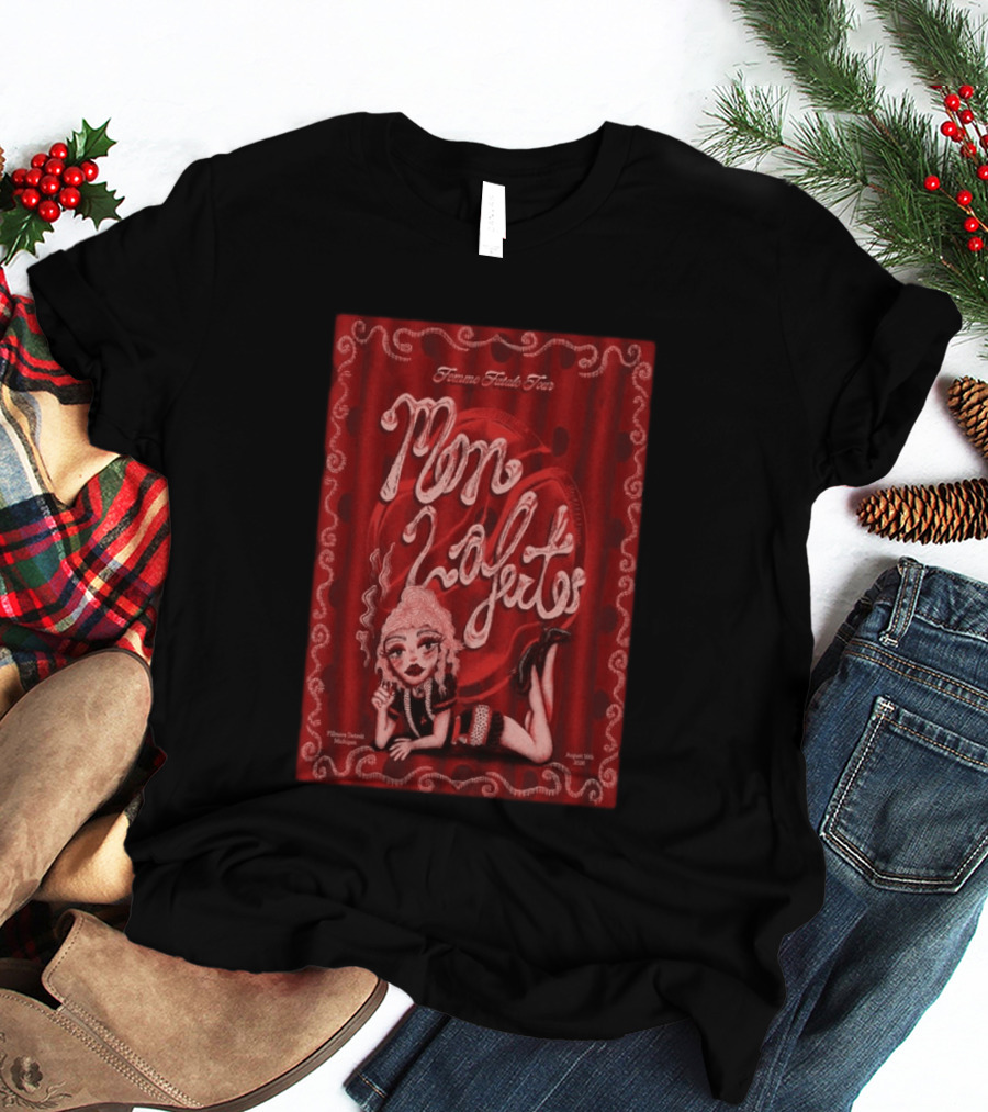 Mon Laferte Femme Fatale Tour Fillmore Detroit August 16 2026 T-Shirt