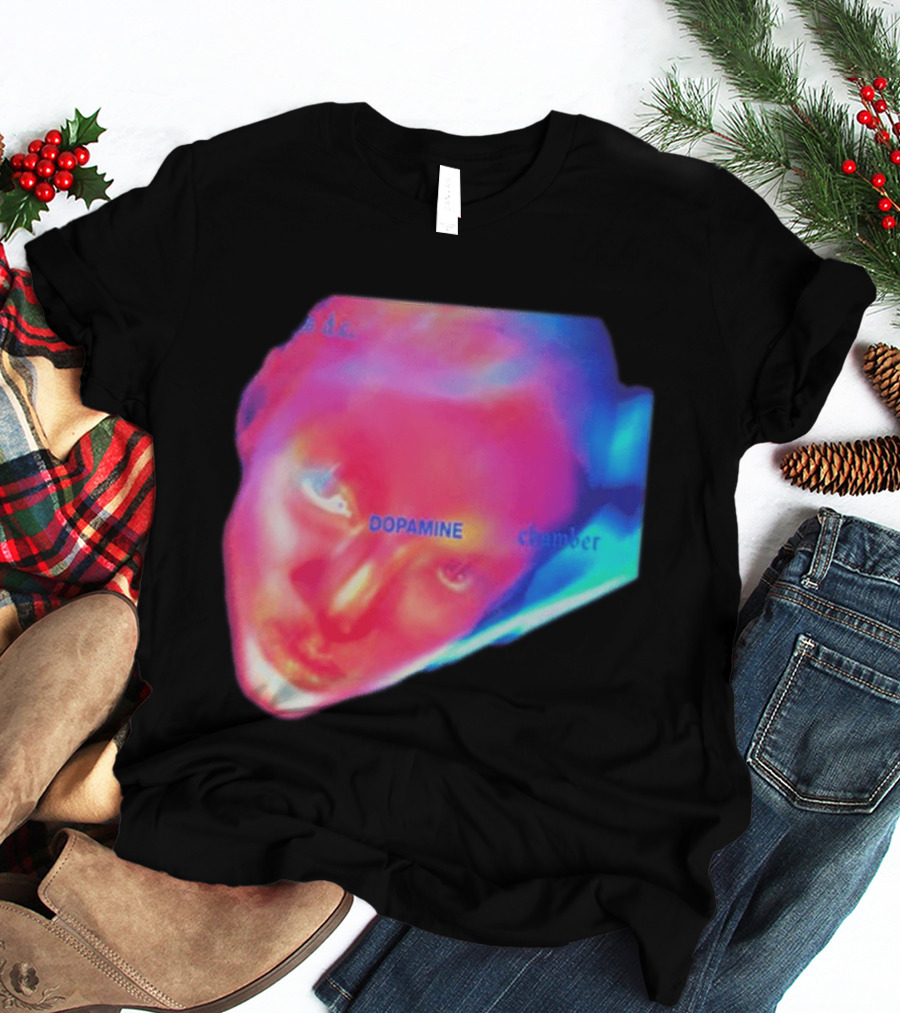 Fontaines D.C. Dopamine Chamber Album Cover Art Face T-Shirt