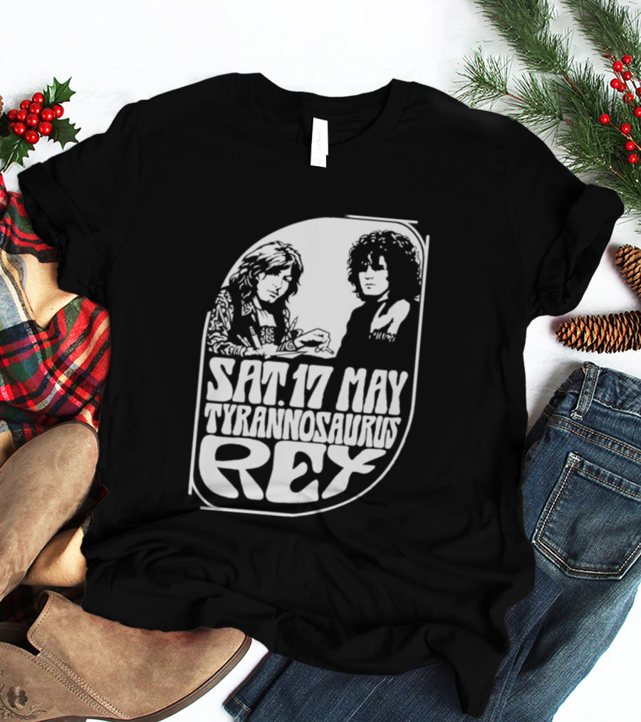 Sat 17 May Tyrannosaurus Rex Concert Original Trent Crimms Mothers Erdington T-Shirt