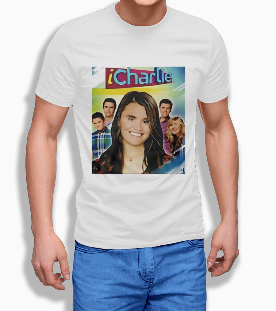 ICharlie Pop Culture Cast Television Show Iconic Faces T-Shirt