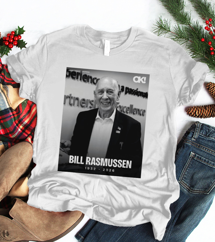 Rip Bill Rasmussen 1932 2026 Partnership Excellence Image Credits Wikipedia T-Shirt