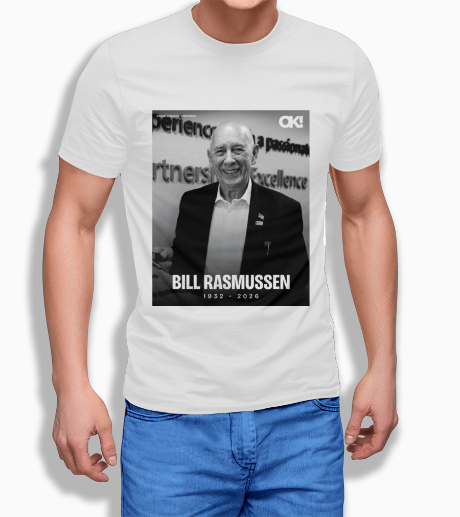 Rip Bill Rasmussen 1932 2026 Partnership Excellence Image Credits Wikipedia T-Shirt