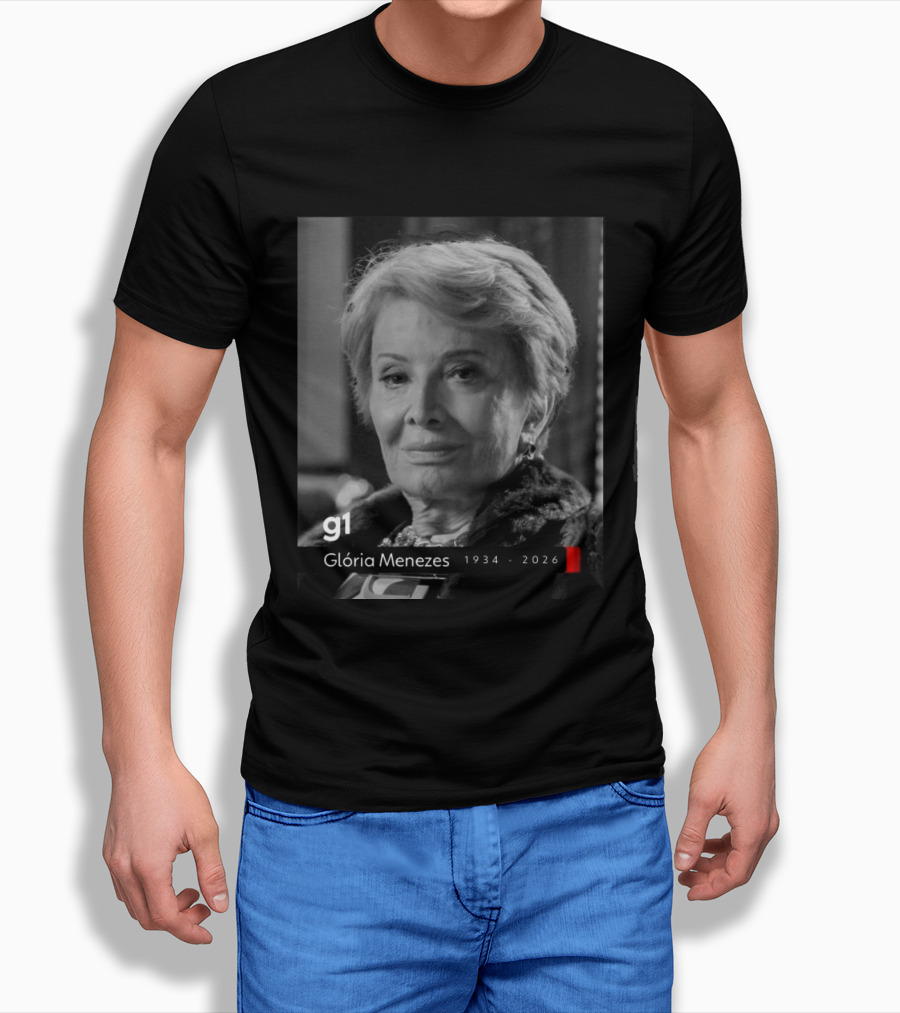 Glória Menezes 1934 2026 G1 T-Shirt