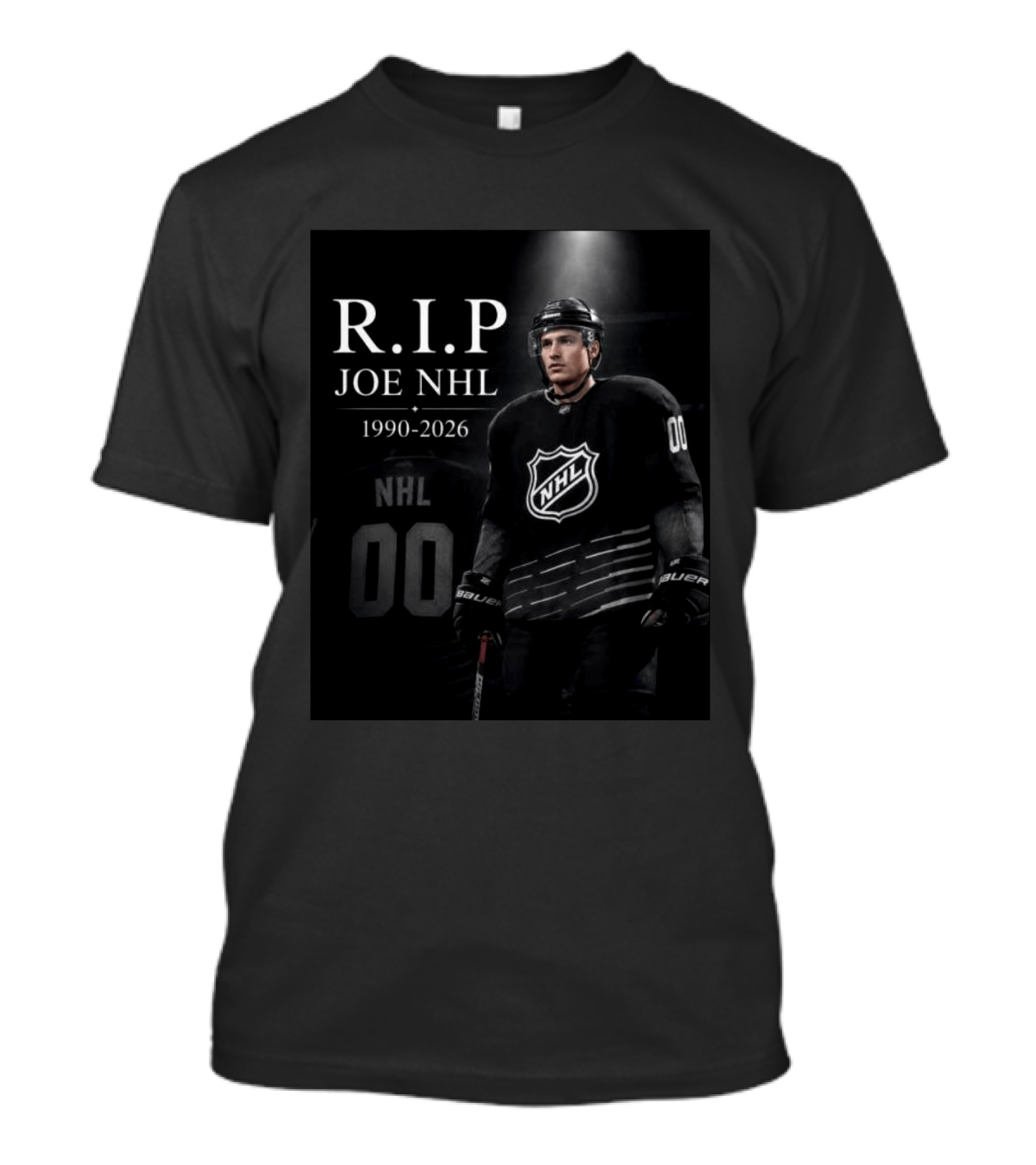 RIP Joe NHL 1990 2026 Hockey T-Shirt