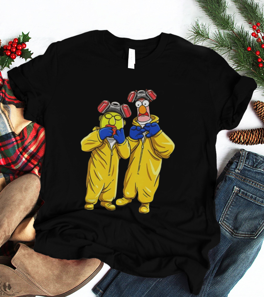 Dr Bunsen Honeydew Beaker Breaking Bad The Muppets Yellow Hazmat Suit T-Shirt