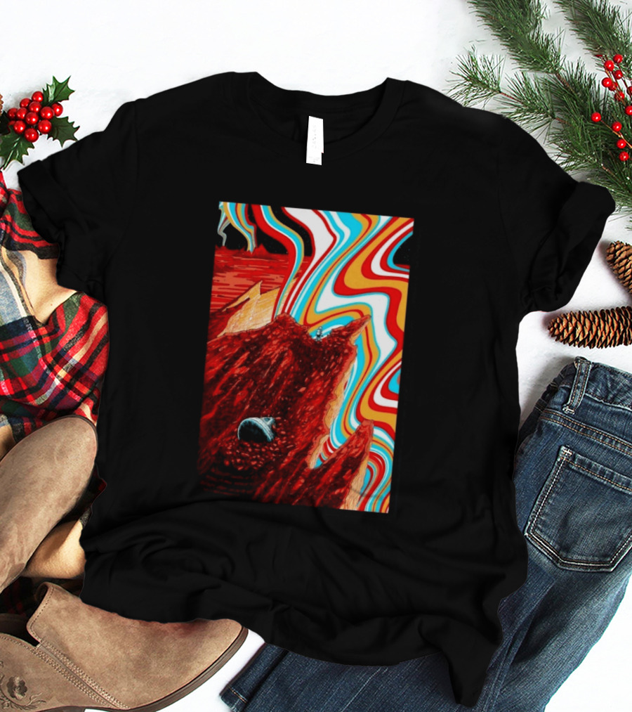 Gov't Mule Salt Lake City 2026 Psychedelic Mountain Landscape T-Shirt