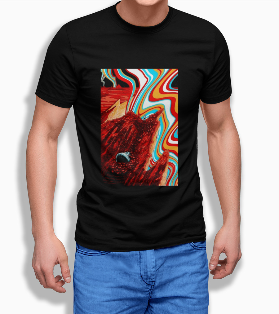 Gov't Mule Salt Lake City 2026 Psychedelic Mountain Landscape T-Shirt