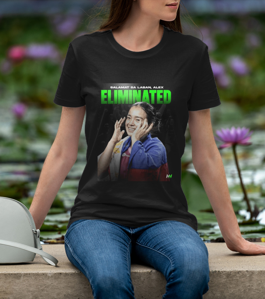 Salamat Sa Laban Alex Eala Eliminated T-Shirt