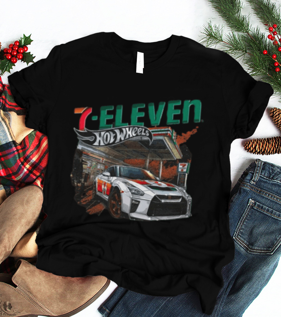 7 Eleven Hot Wheels GT R At 7Collection Store T-Shirt