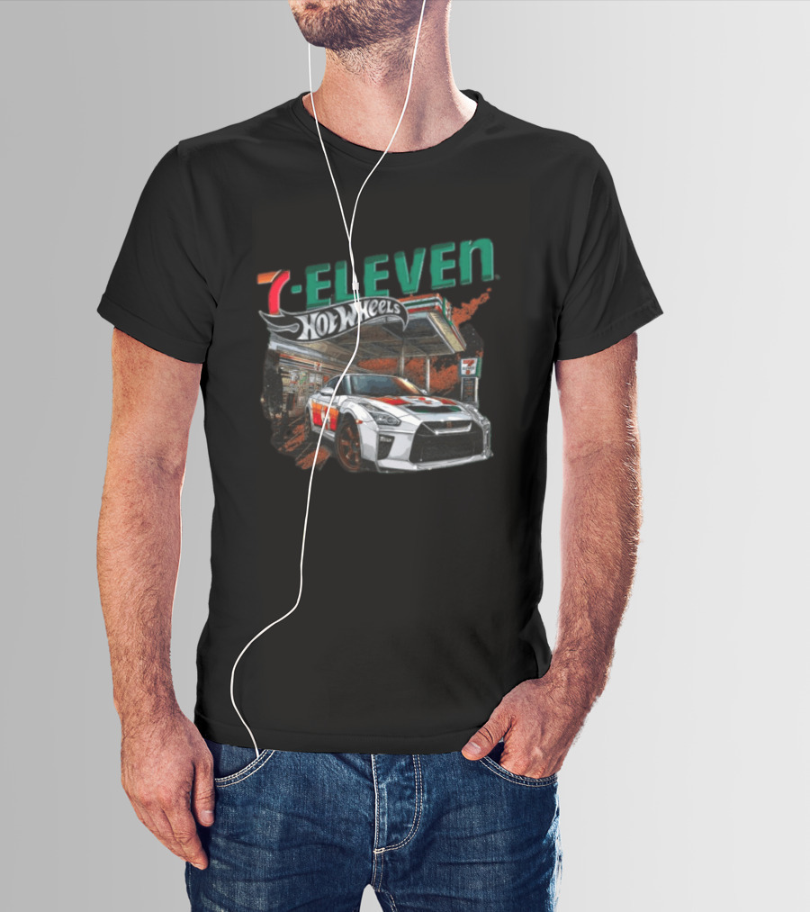 7 Eleven Hot Wheels GT R At 7Collection Store T-Shirt