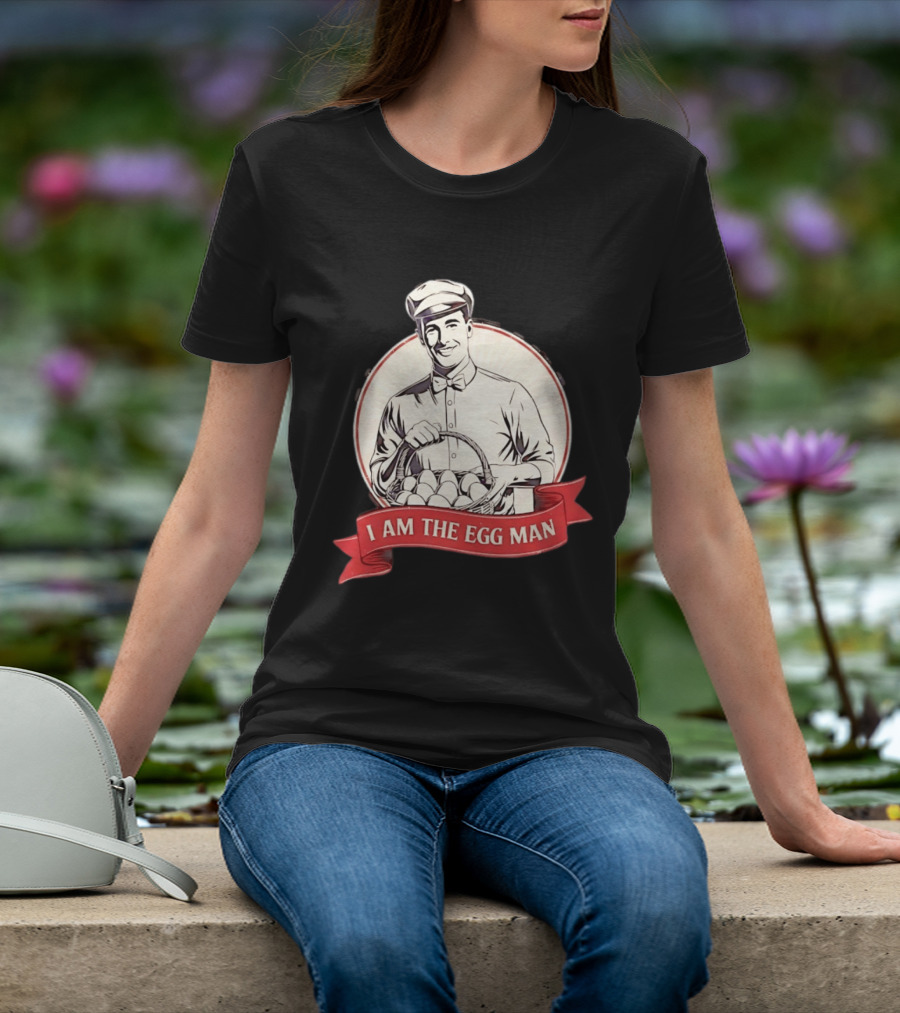 I Am The Egg Man Vintage Style Lyrics Reference T-Shirt