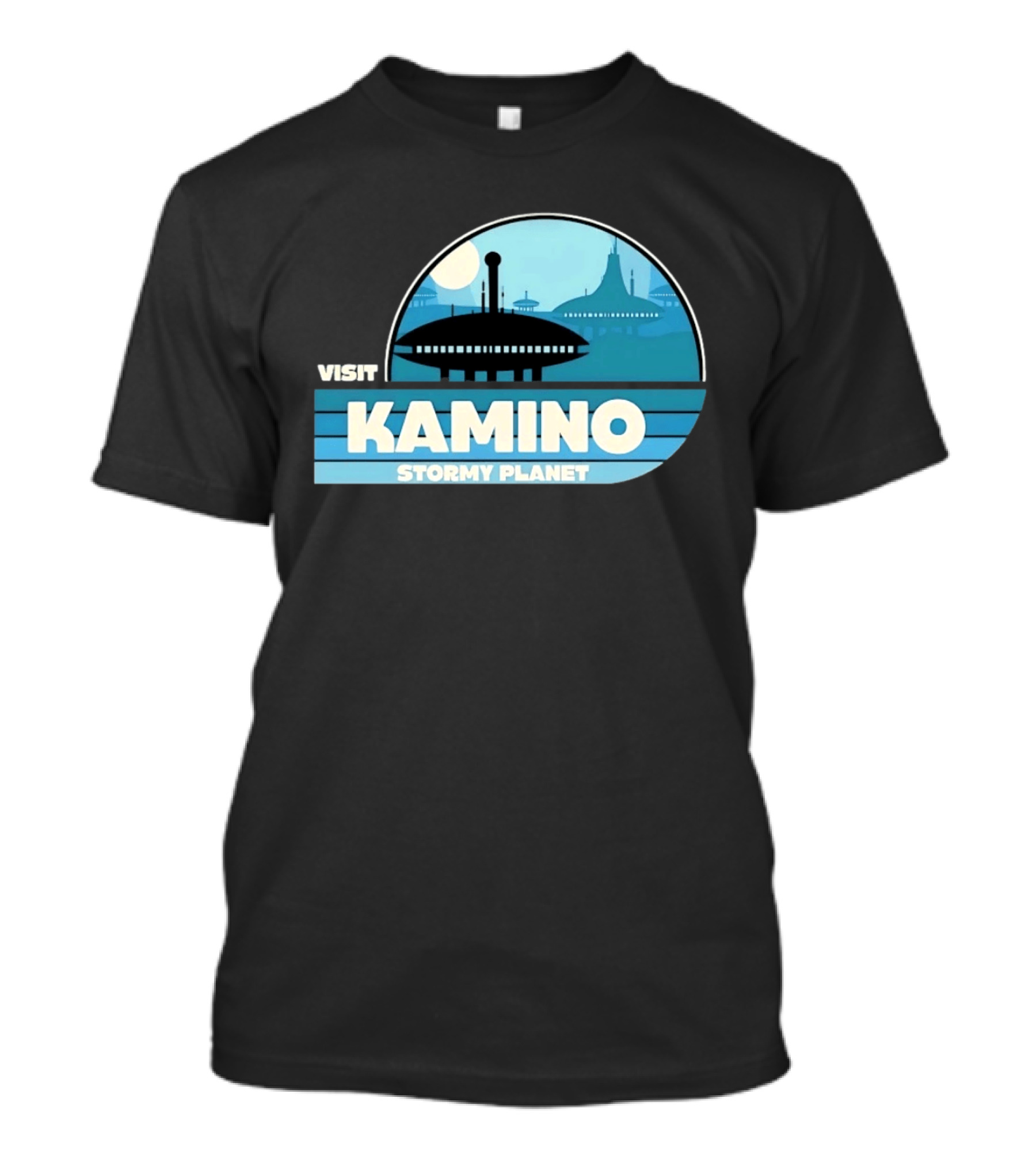 Visit Kamino Stormy Planet Star Wars Sci Fi T-Shirt