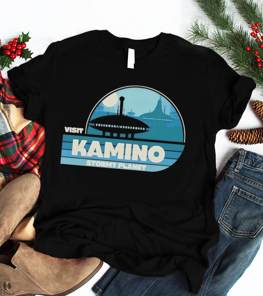 Visit Kamino Stormy Planet Star Wars Sci Fi T-Shirt