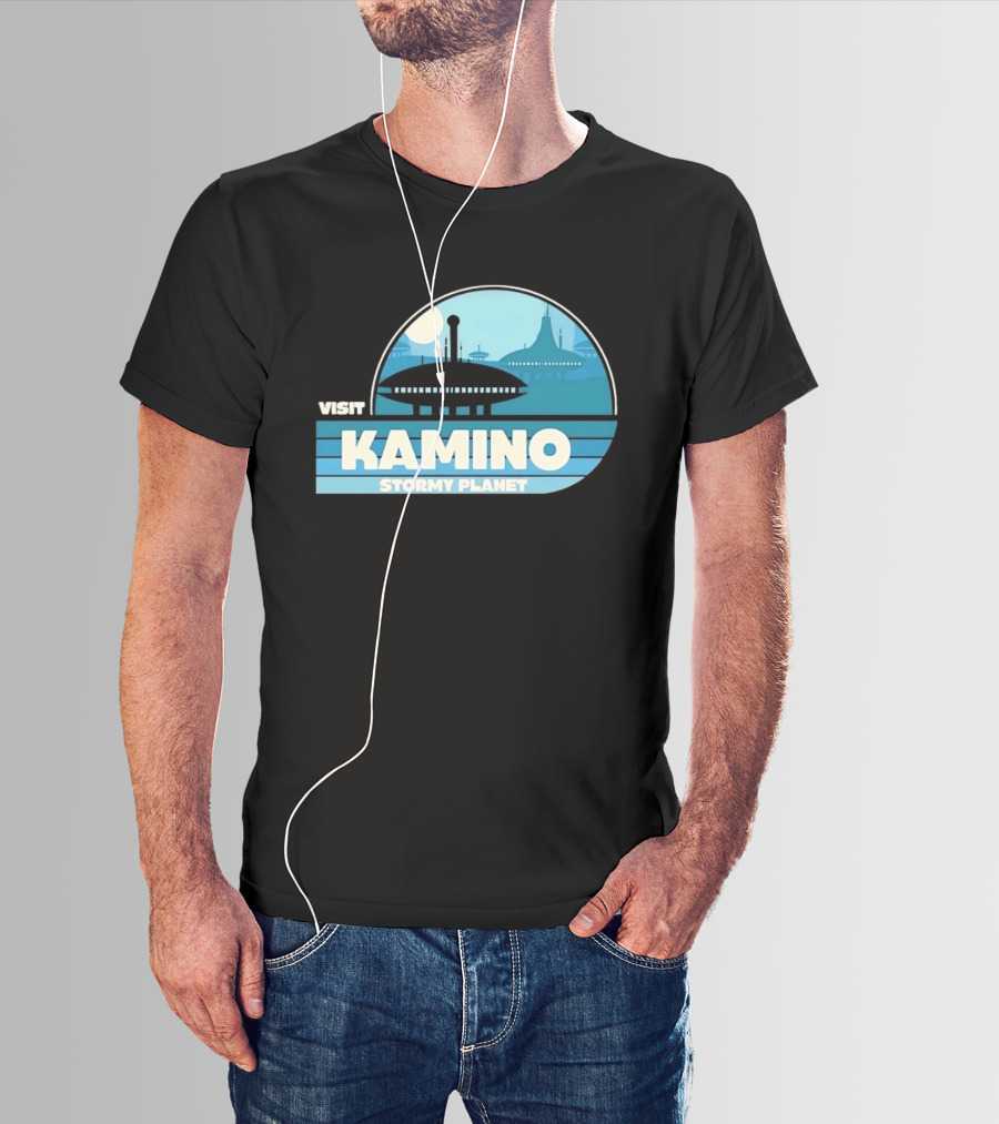 Visit Kamino Stormy Planet Star Wars Sci Fi T-Shirt