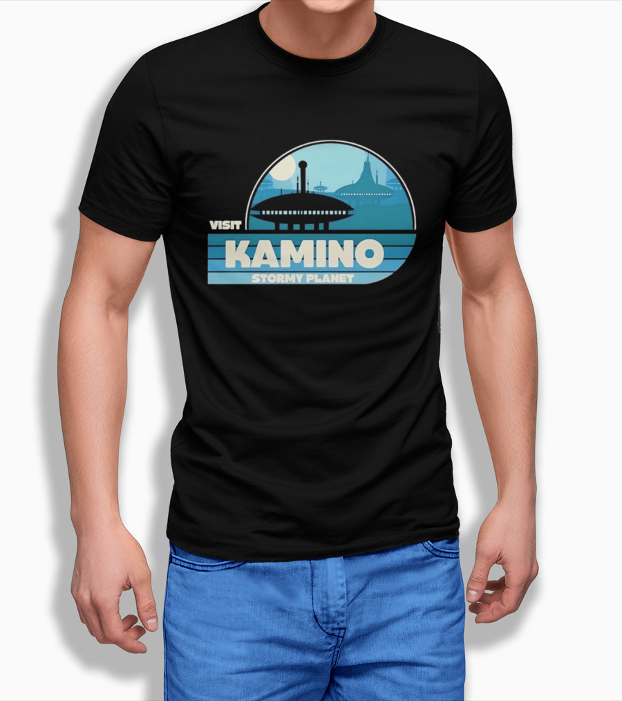 Visit Kamino Stormy Planet Star Wars Sci Fi T-Shirt