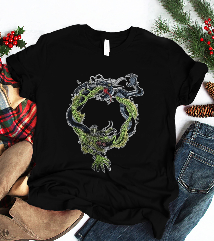 Falxo Tour 2026 El Mano A Mano Del Ano Futuristic Mechanical Dragon Battle T-Shirt