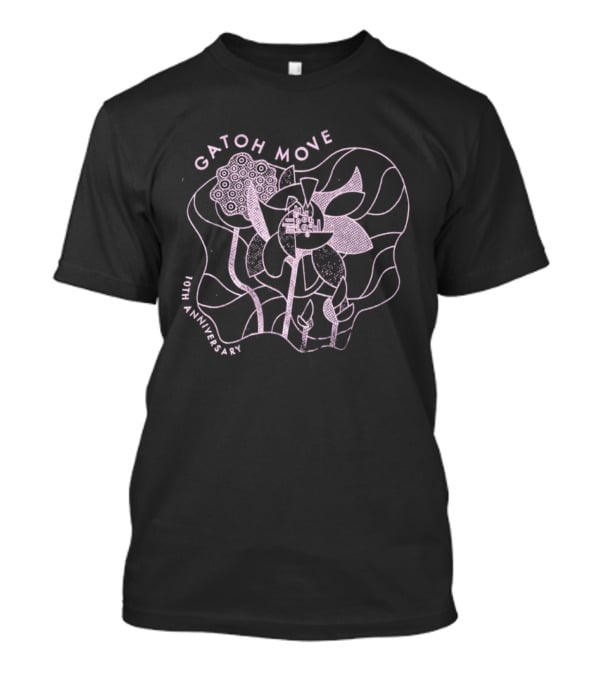Gatoh Move 10th Anniversary Floral T-Shirt