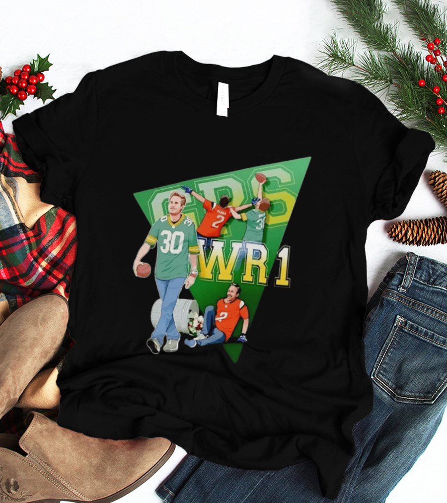 GPS WR1 Perna Grisset Football 30 Jersey Catch Sports T-Shirt