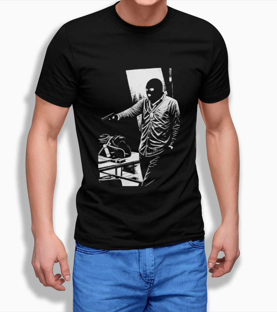 Notorious BIG Biggie Smalls Ski Mask Heist T-Shirt