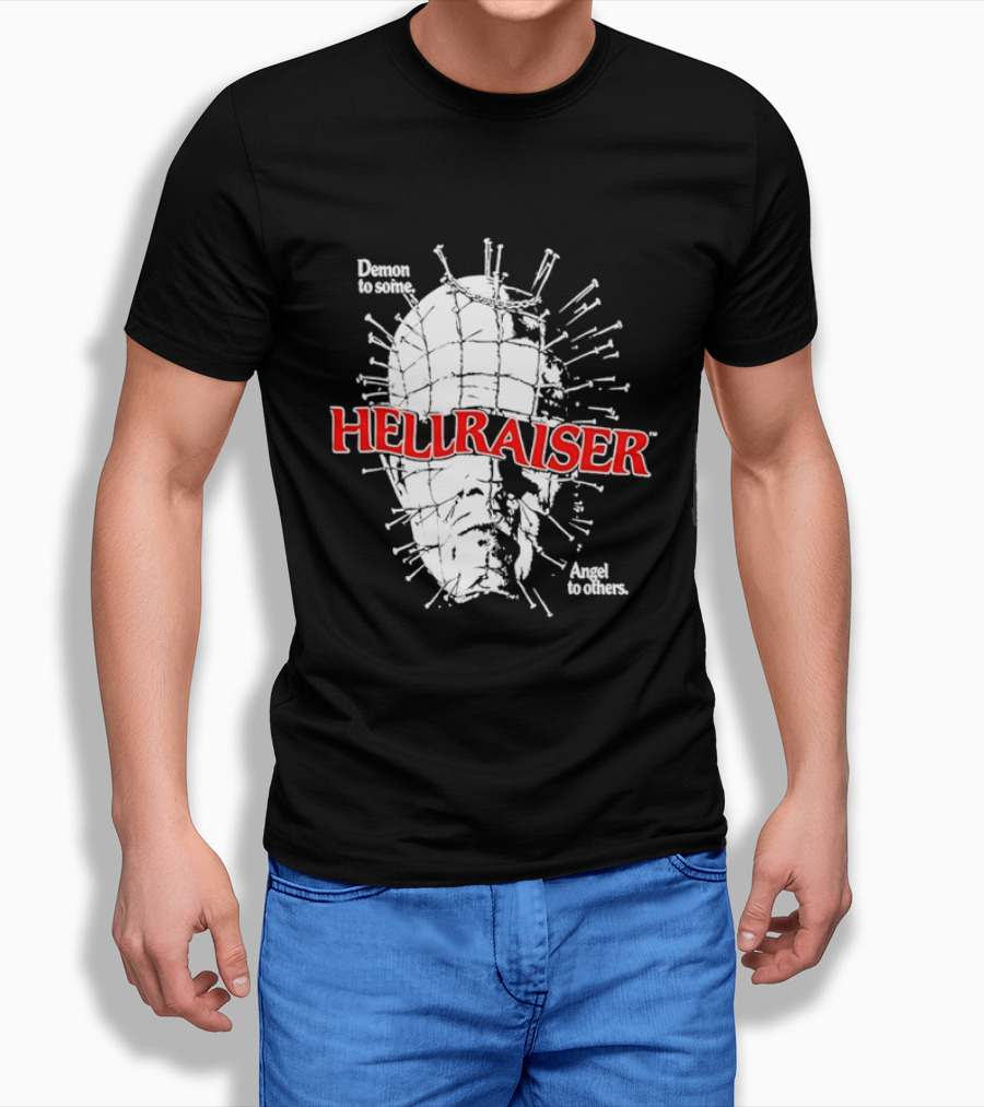 Hellraiser Pinhead Demon To Some Angel To Others T-Shirt
