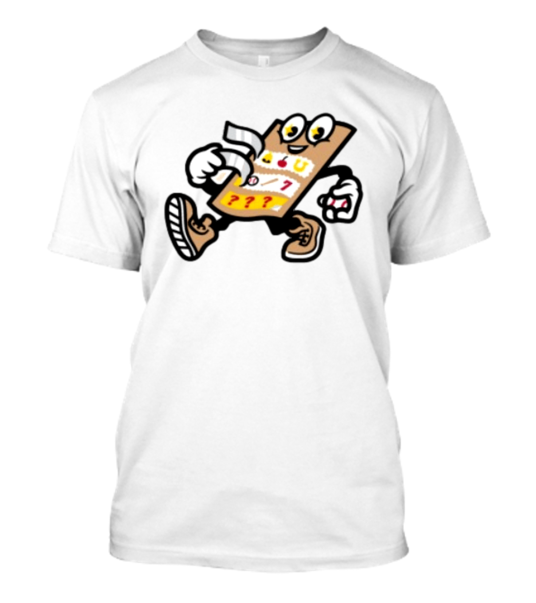 Dock Spiders Team Store Wisconsin Pull Tabs Mascot Fun T-Shirt