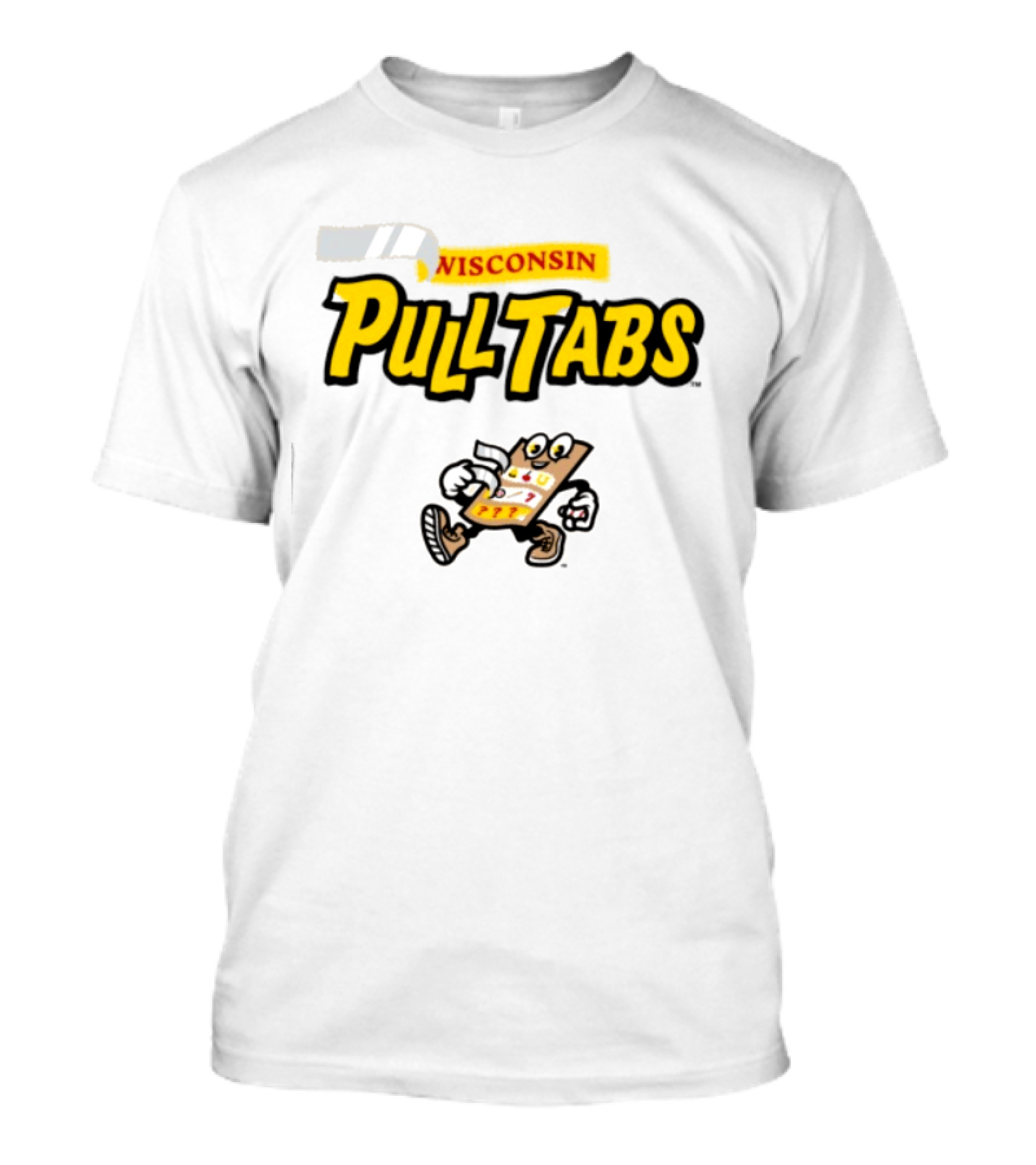 Wisconsin Pull Tabs Dock Spiders Team Store T-Shirt