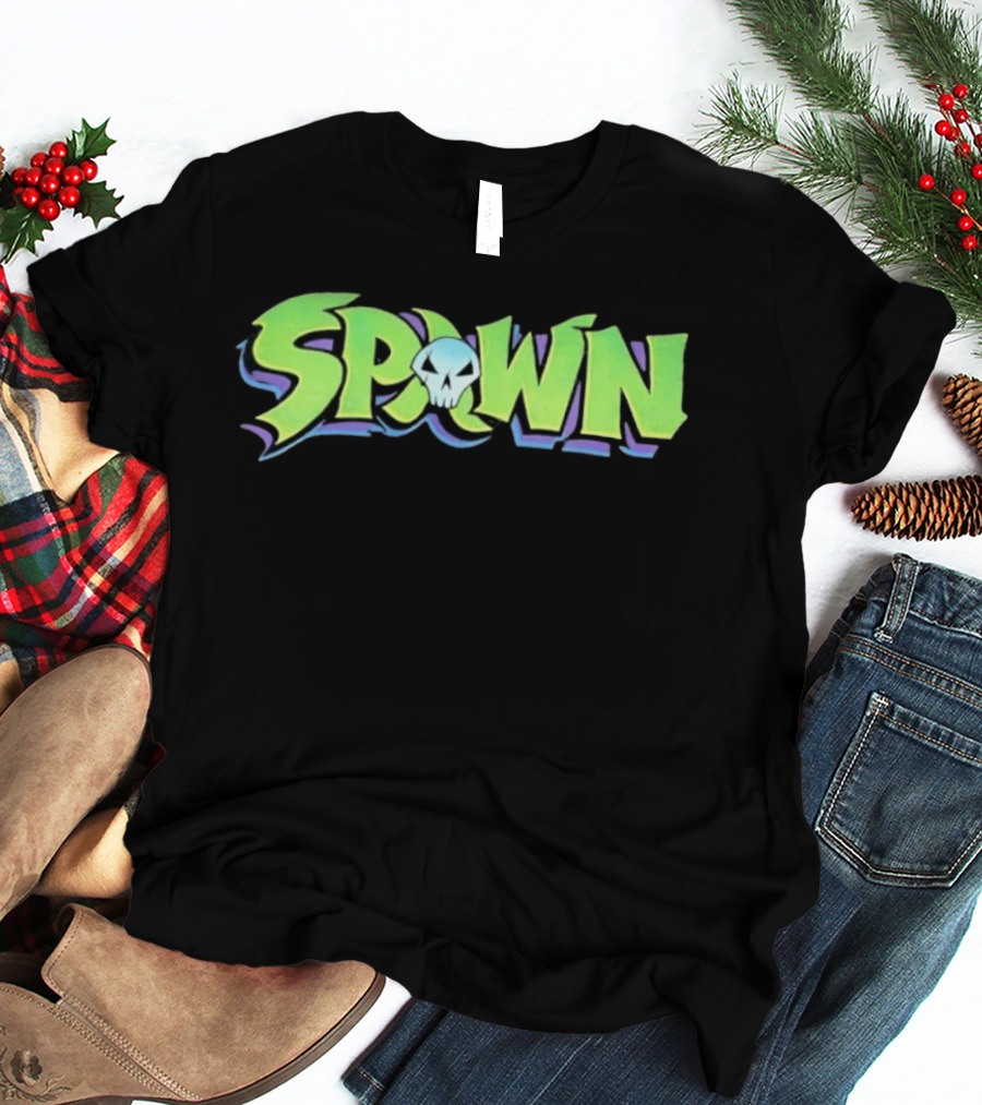 Spawn Todd McFarlane Comics Skull T-Shirt