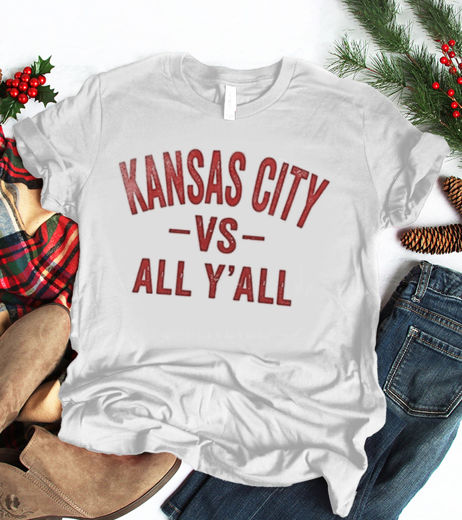 Kansas City Chiefs Vs All Y'all Patriot Day Flag T-Shirt