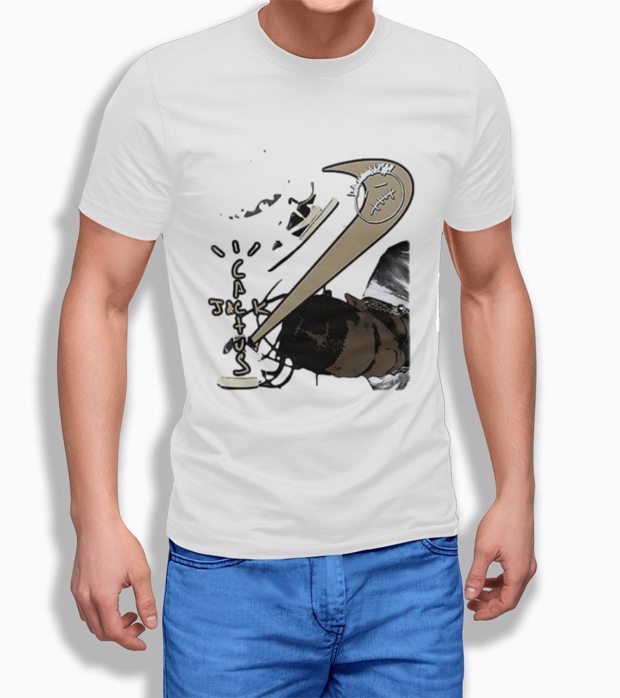 T Scott Utopia Cactus Jack Collaboration T-Shirt