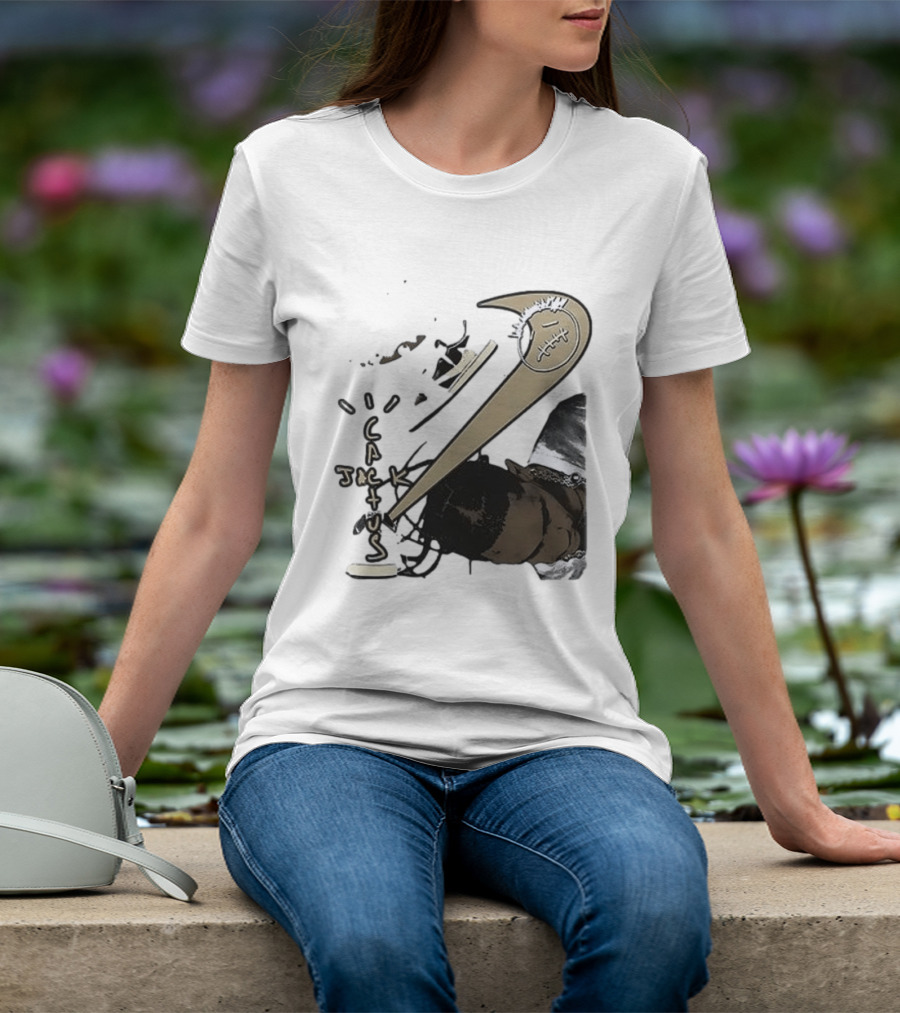 T Scott Utopia Cactus Jack Collaboration T-Shirt