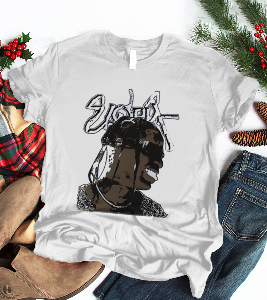 T Scott Utopia Cactus Jack Smiling T-Shirt
