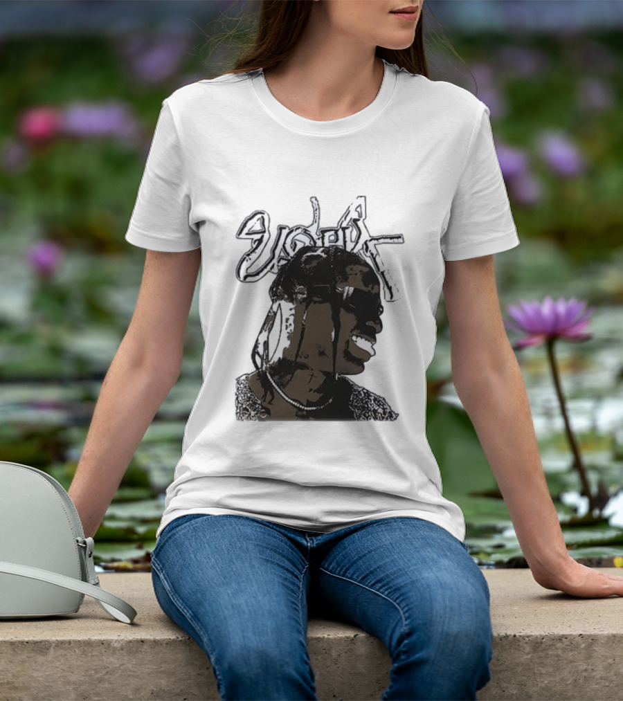 T Scott Utopia Cactus Jack Smiling T-Shirt