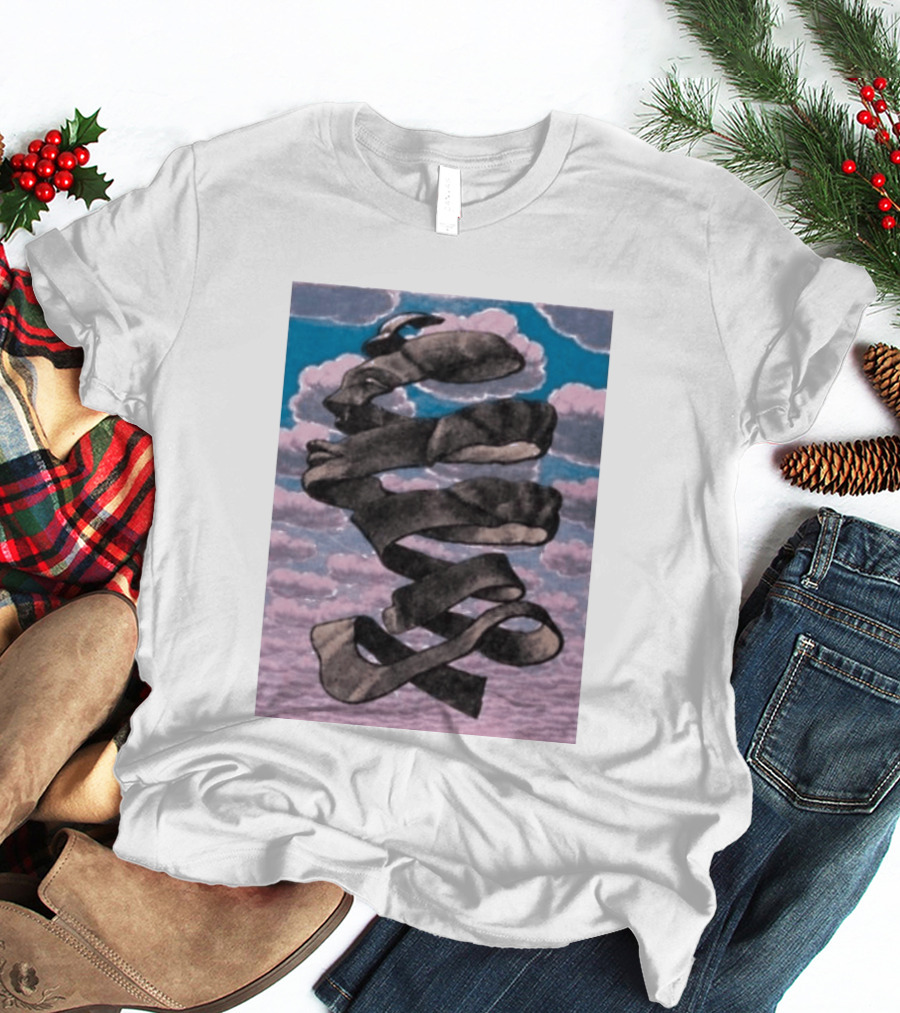 Tom Holland MC Escher Infinite Mobius Strip Optical Illusion T-Shirt