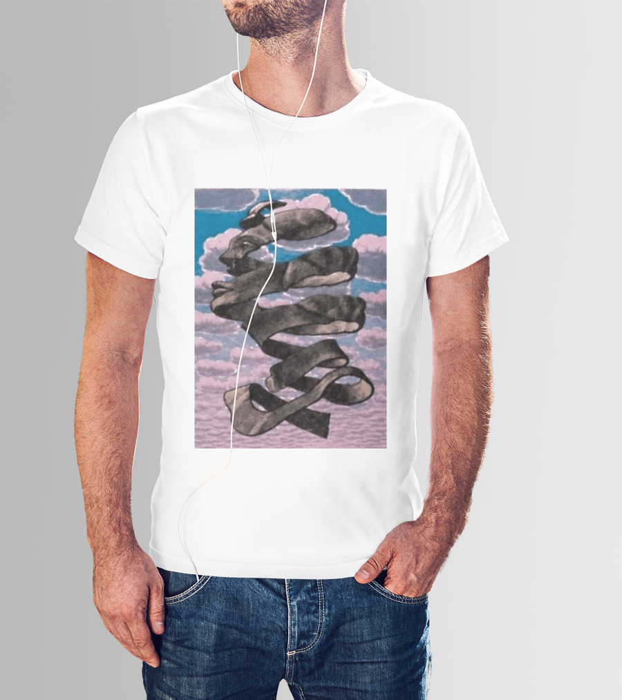 Tom Holland MC Escher Infinite Mobius Strip Optical Illusion T-Shirt
