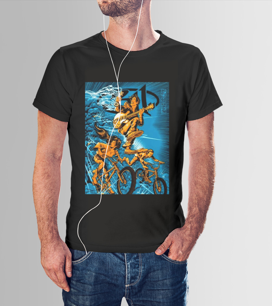311 Chula Vista CA 2026 August 19 Gig North Island Credit Union Amphitheatre Bike T-Shirt