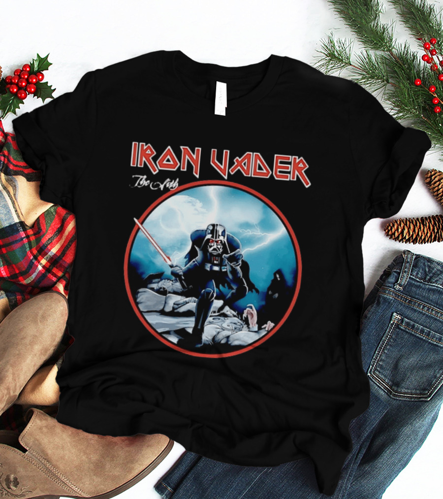 Iron Vader The Sith Star Wars Heavy Metal Darth Vader Comic T-Shirt