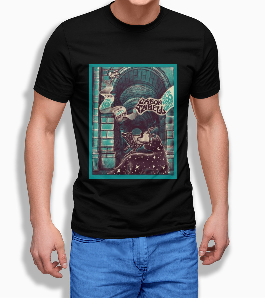 Jason Isbell And The 400 Unit Wolf Trap Event Featuring Patti Griffin July 30 2026 Washington DC T-Shirt