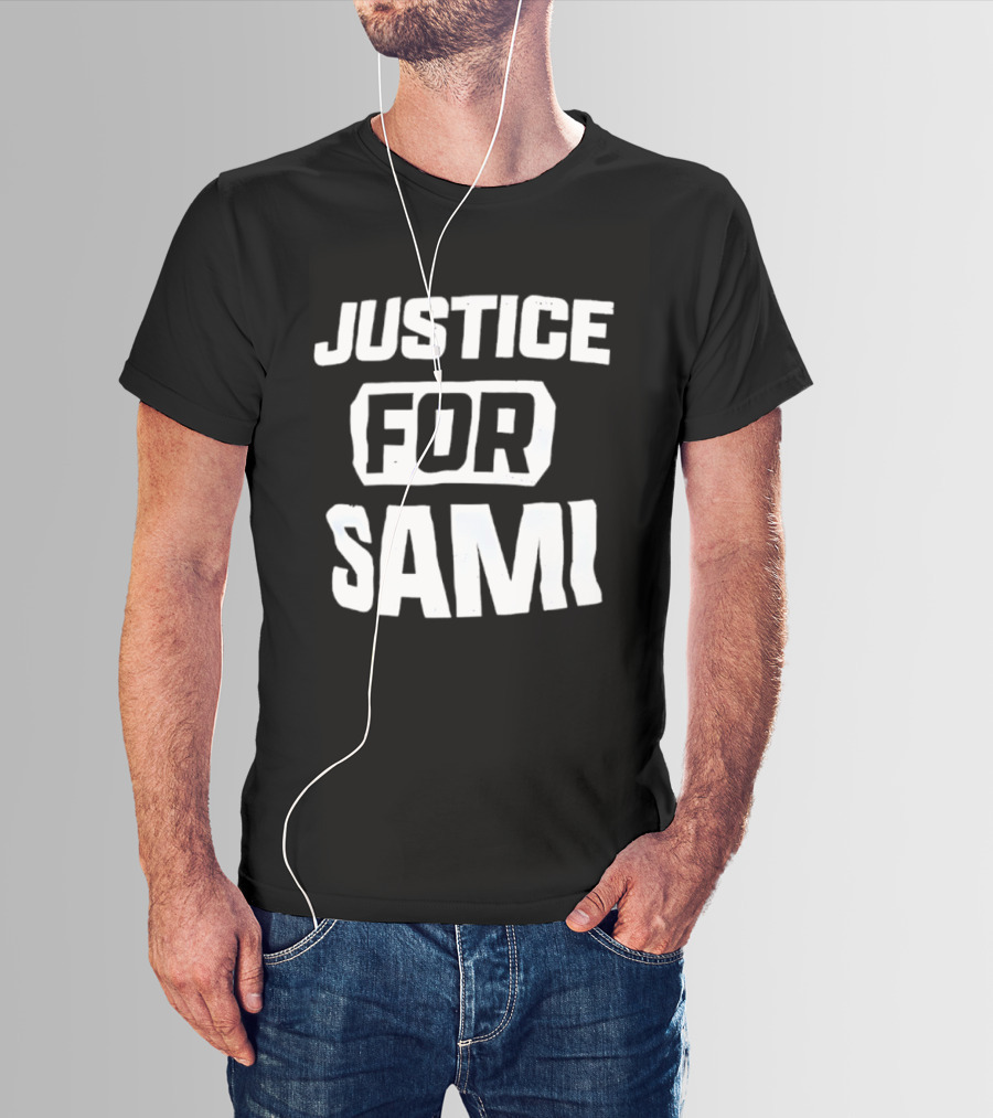 Justice For Sami Advocacy Support Awareness Movement T-Shirt