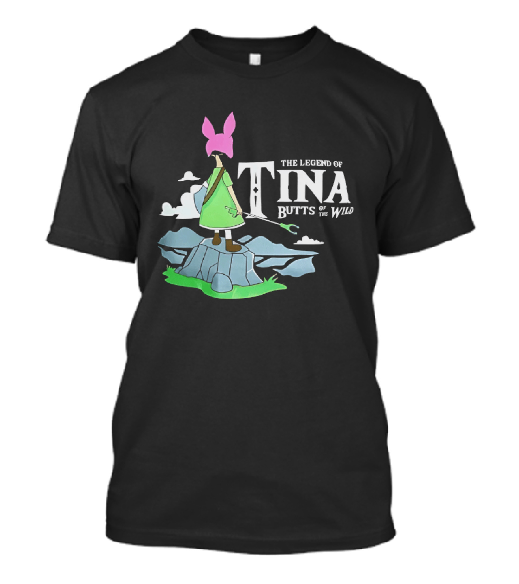 The Legend Of Tina Butts Of The Wild Adventure T-Shirt