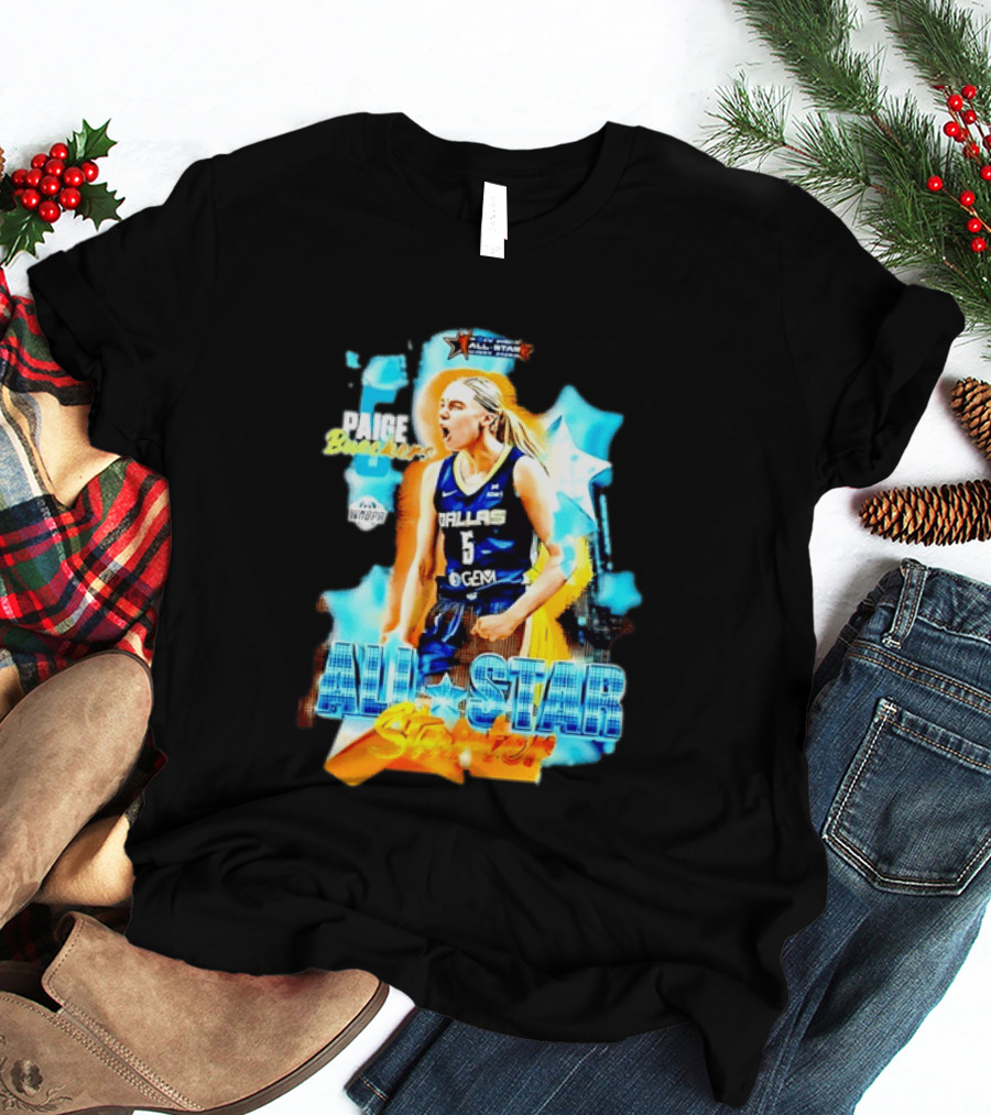 Paige Bueckers Dallas Wings All Star Starter 2025 WNBPA T-Shirt
