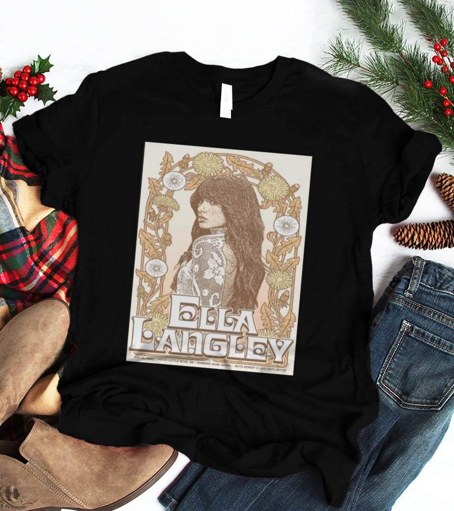 Ella Langley North Little Rock AR 2026 Simmons Bank Arena August 22 Event With Special Guest Laci Kaye Booth T-Shirt