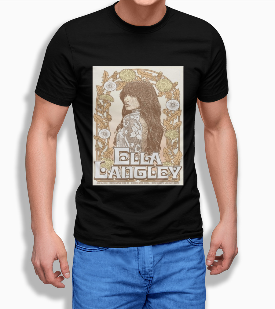 Ella Langley North Little Rock AR 2026 Simmons Bank Arena August 22 Event With Special Guest Laci Kaye Booth T-Shirt