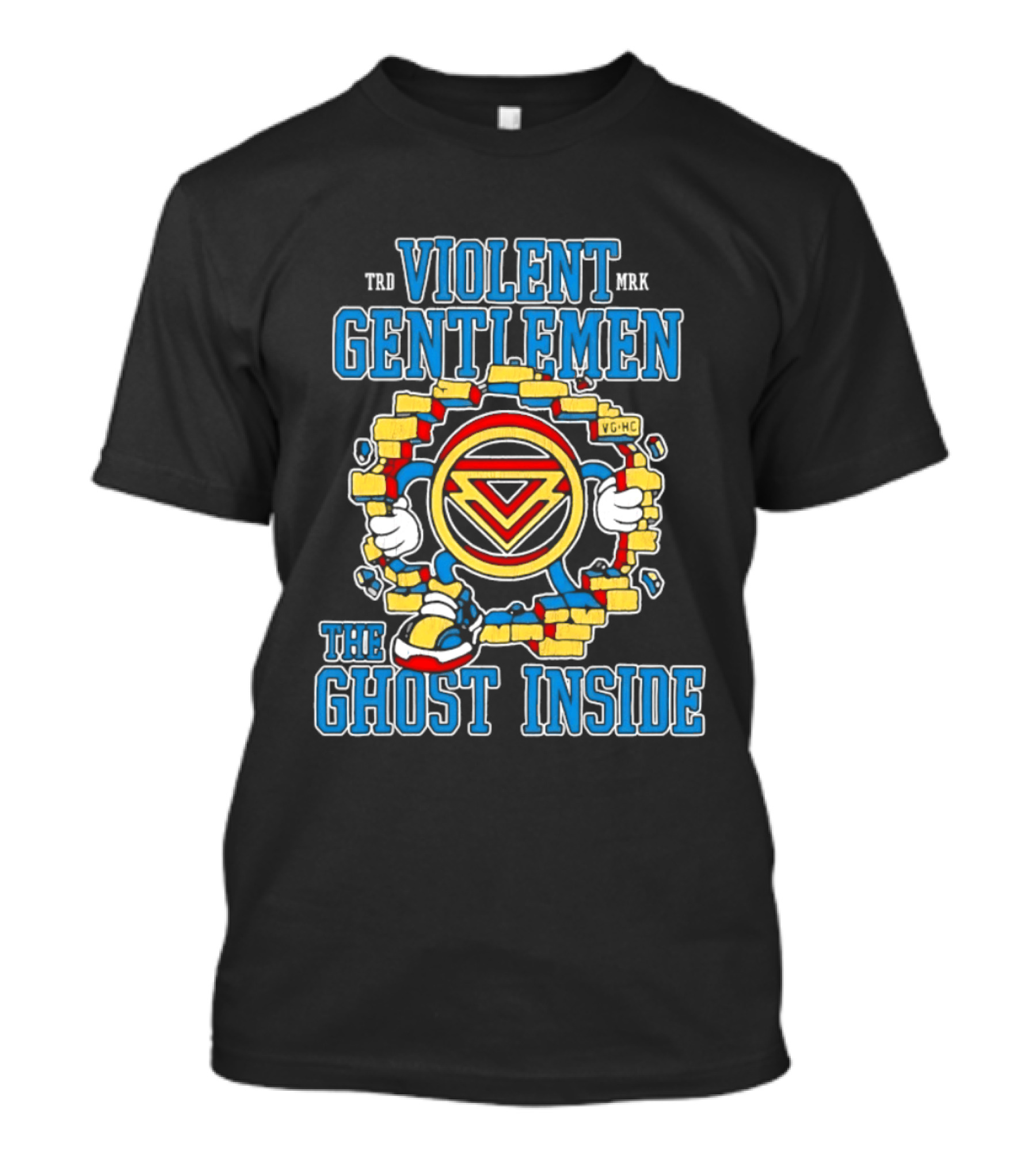Violent Gentlemen The Ghost Inside Sonic Breaking Brick Wall T-Shirt