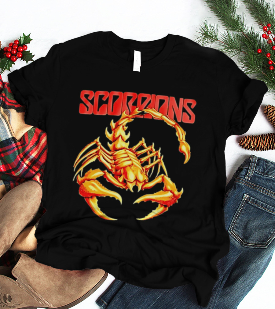 Scorpions Band Heavy Metal Hard Rock Iconic Scorpion Visual T-Shirt