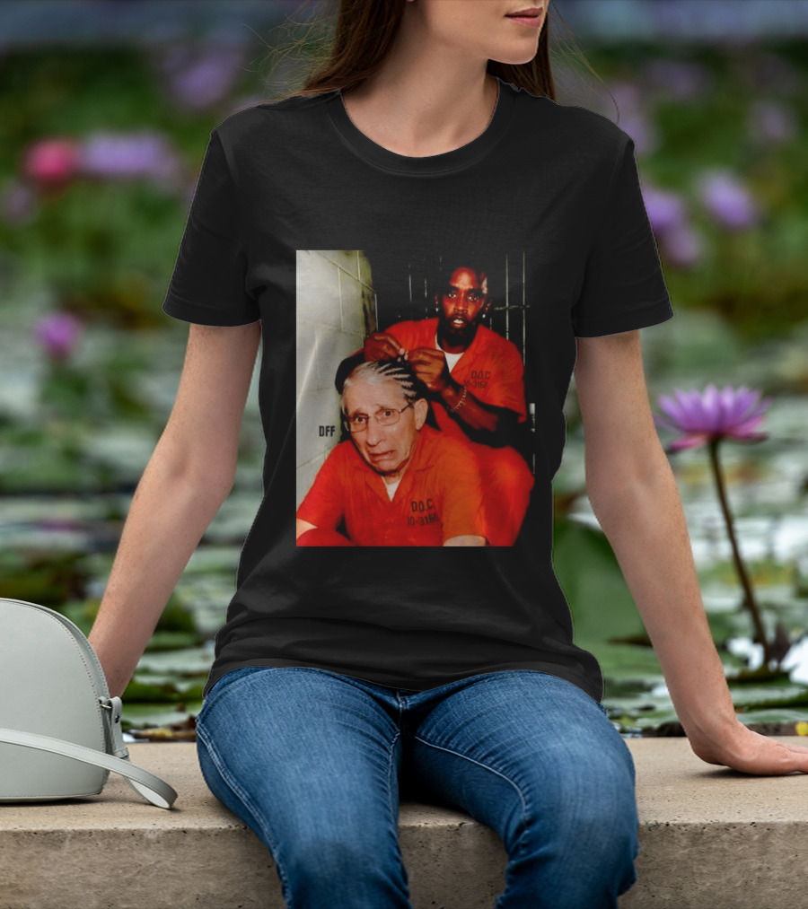 Sean Diddy Combs Braiding Anthony Fauci Hair D.O.C Meme T-Shirt