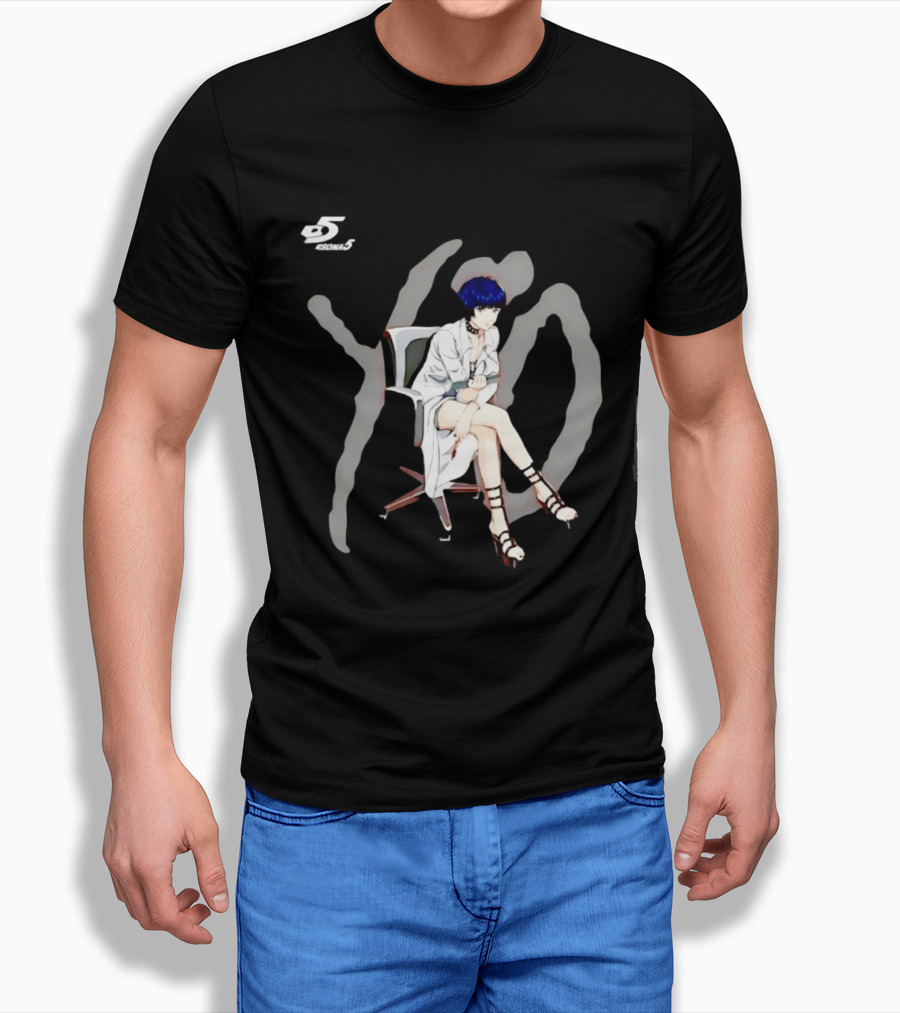 Persona 5 Tae Takemi Anime Character Fan Favorite T-Shirt