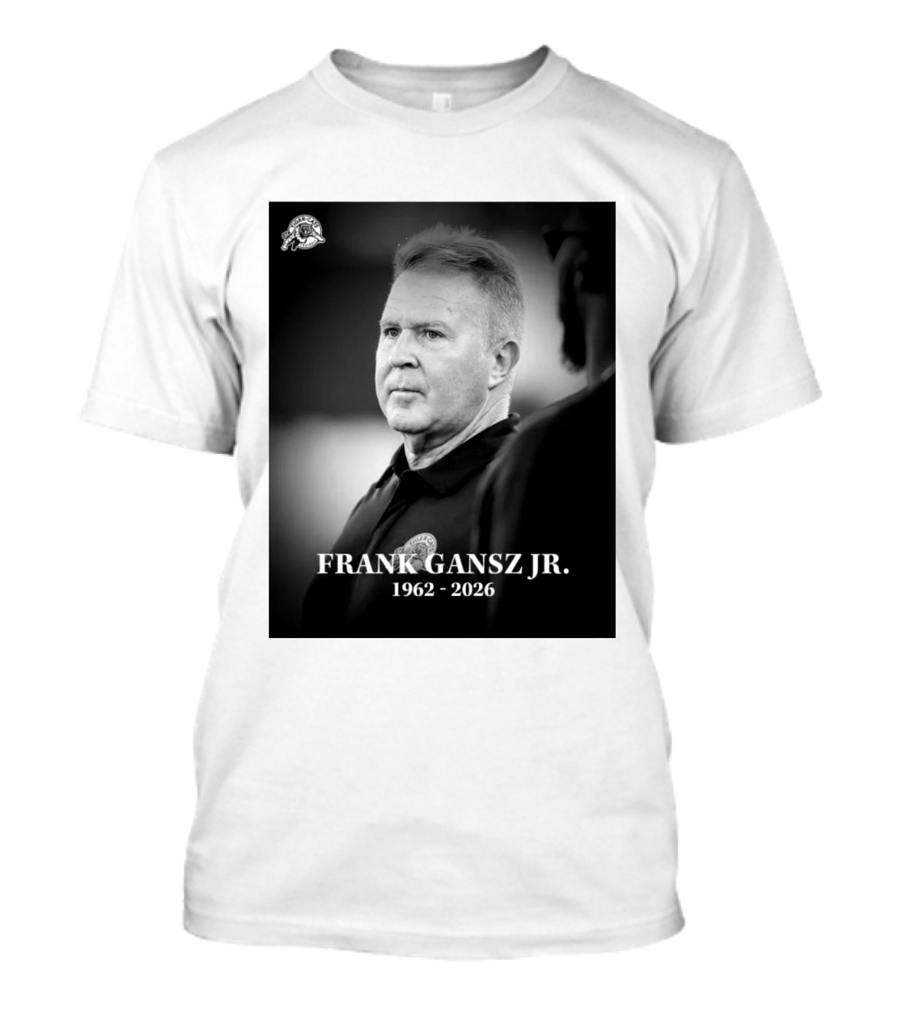 Frank Gansz Jr. 1962 2026 Hamilton Tiger Cats Football T-Shirt