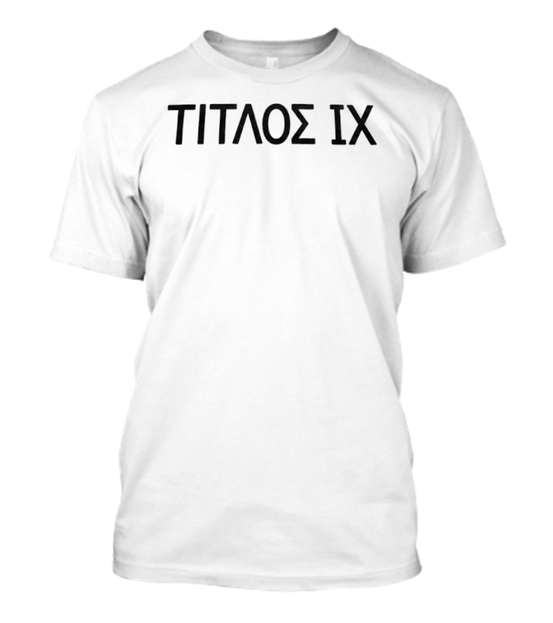 ΤΙΤΛΟΣ IX Greek Minimalist T-Shirt